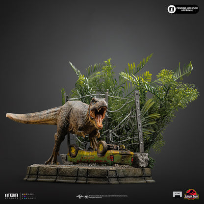 T-Rex Breakout Set A Jurassic Park Non-Scale Statue Pre-order