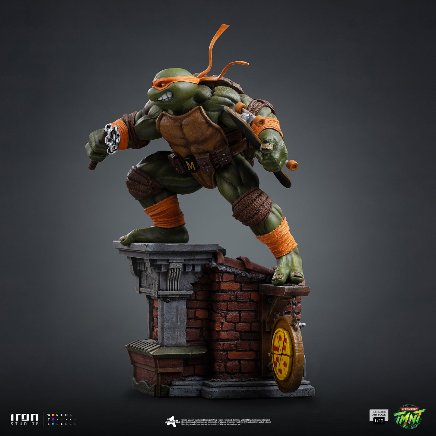 Michelangelo TMNT 1/10 Scale Statue Pre-order