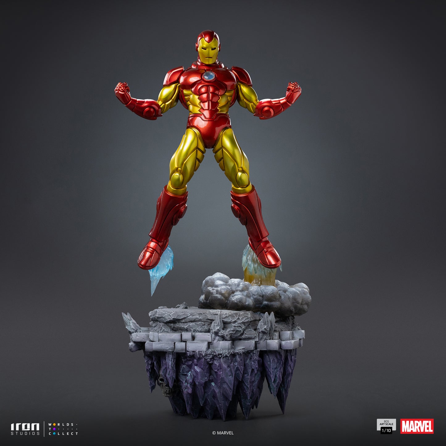 Iron Man Infinity Gauntlet Diorama 1/10 Scale Statue Pre-order