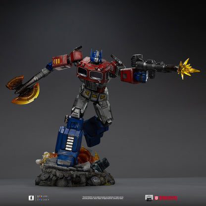Optimus Prime Transformers 1/20 Scale Statue Pre-order
