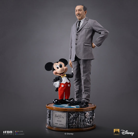Walt Disney & Mickey Mouse Disney Classics 1/4 Scale Statue Pre-order