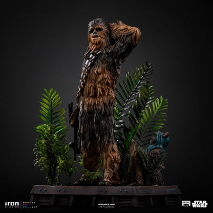 Chewbacca and Tokkat Star Wars ROTJ 1/10 Scale Statue Pre-order