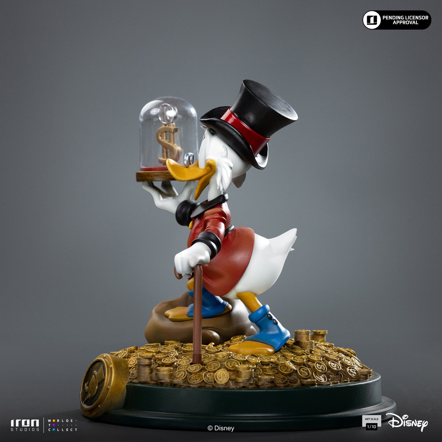 Uncle Scrooge Mcduck DuckTales 1/10 Scale Statue Pre-order