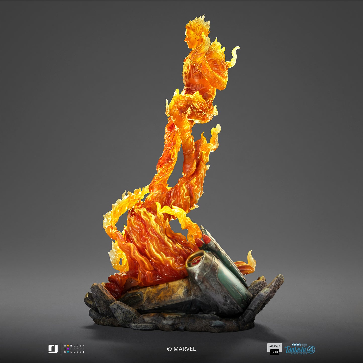 Human Torch Fantastic 4 1/10 Scale Statue Pre-order