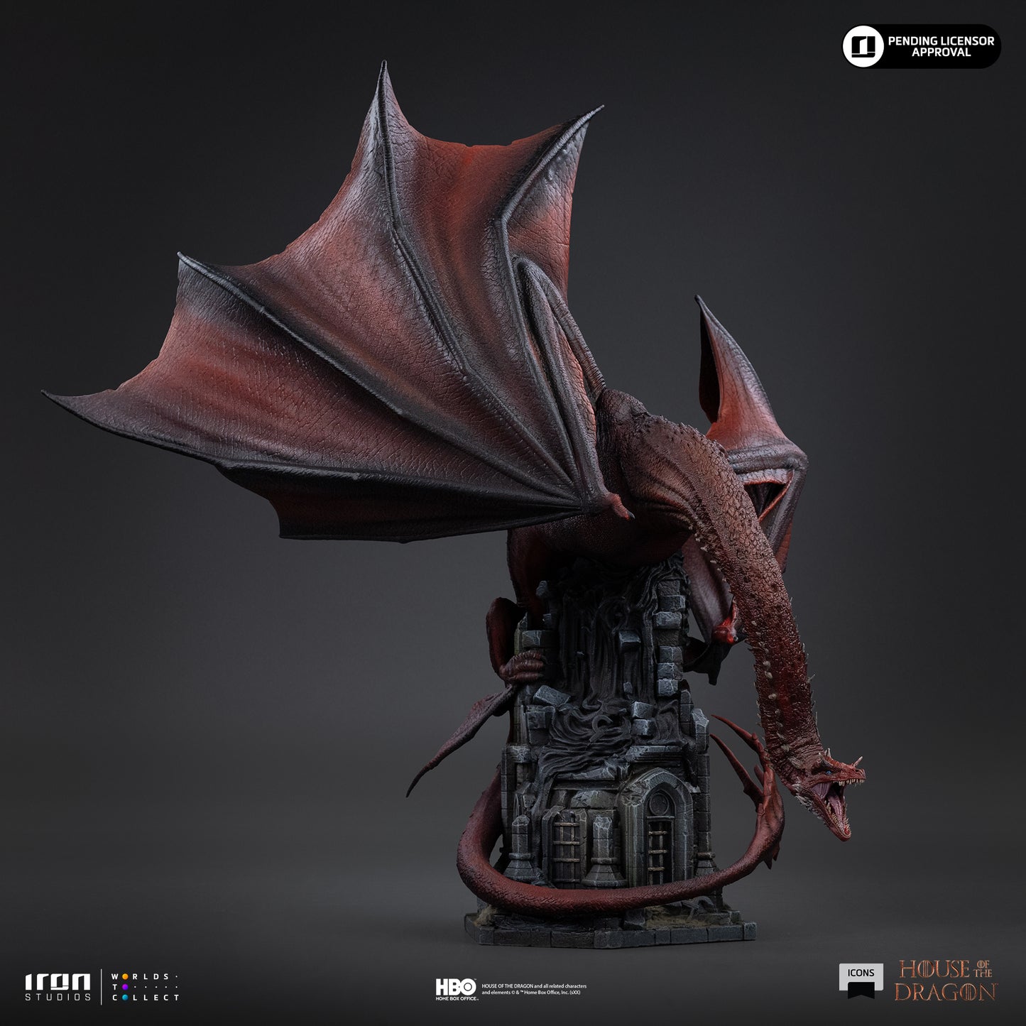 Caraxes House of the Dragon Non-Scale Statue Pre-order