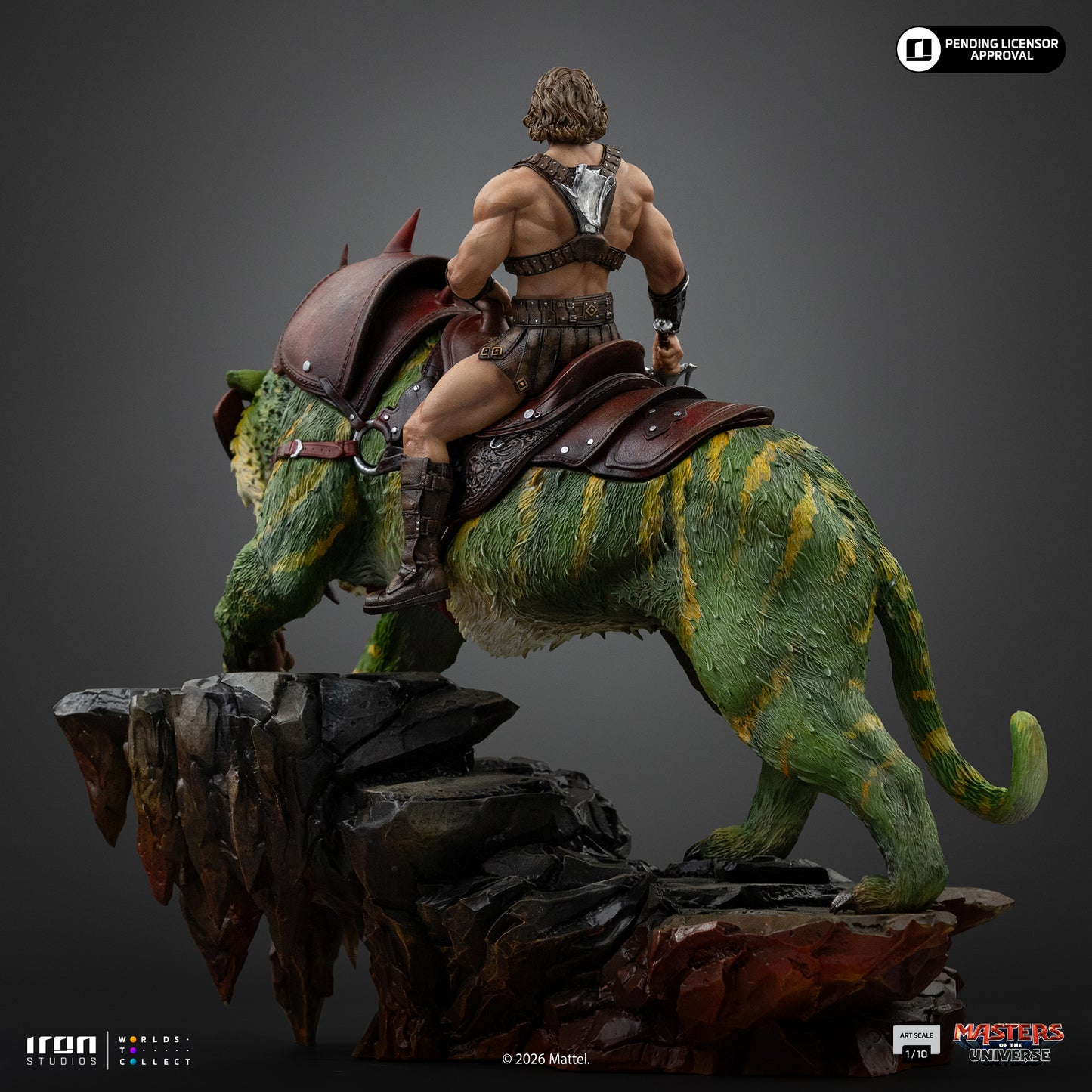 He-Man and Battlecat MOTU Movie 1/10 Scale Statue Pre-order