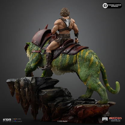 He-Man and Battlecat MOTU Movie 1/10 Scale Statue Pre-order