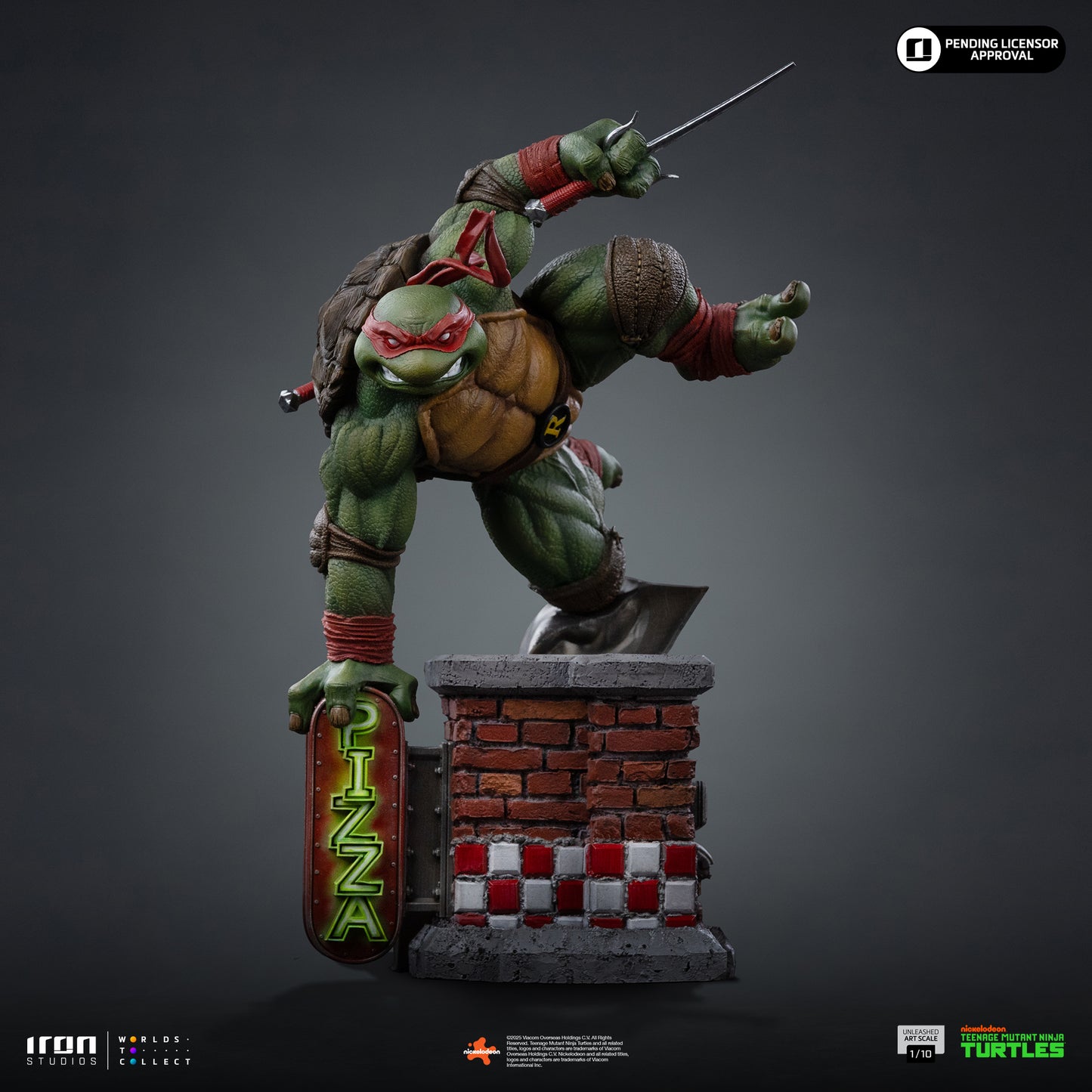 Raphael TMNT Unleashed 1/10 Scale Statue Pre-order