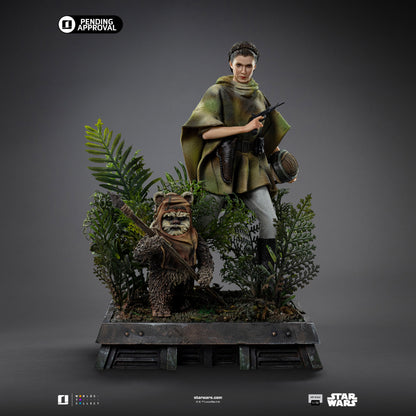 Leia and Wicket Star Wars ROTJ 1/10 Scale Statue Pre-order