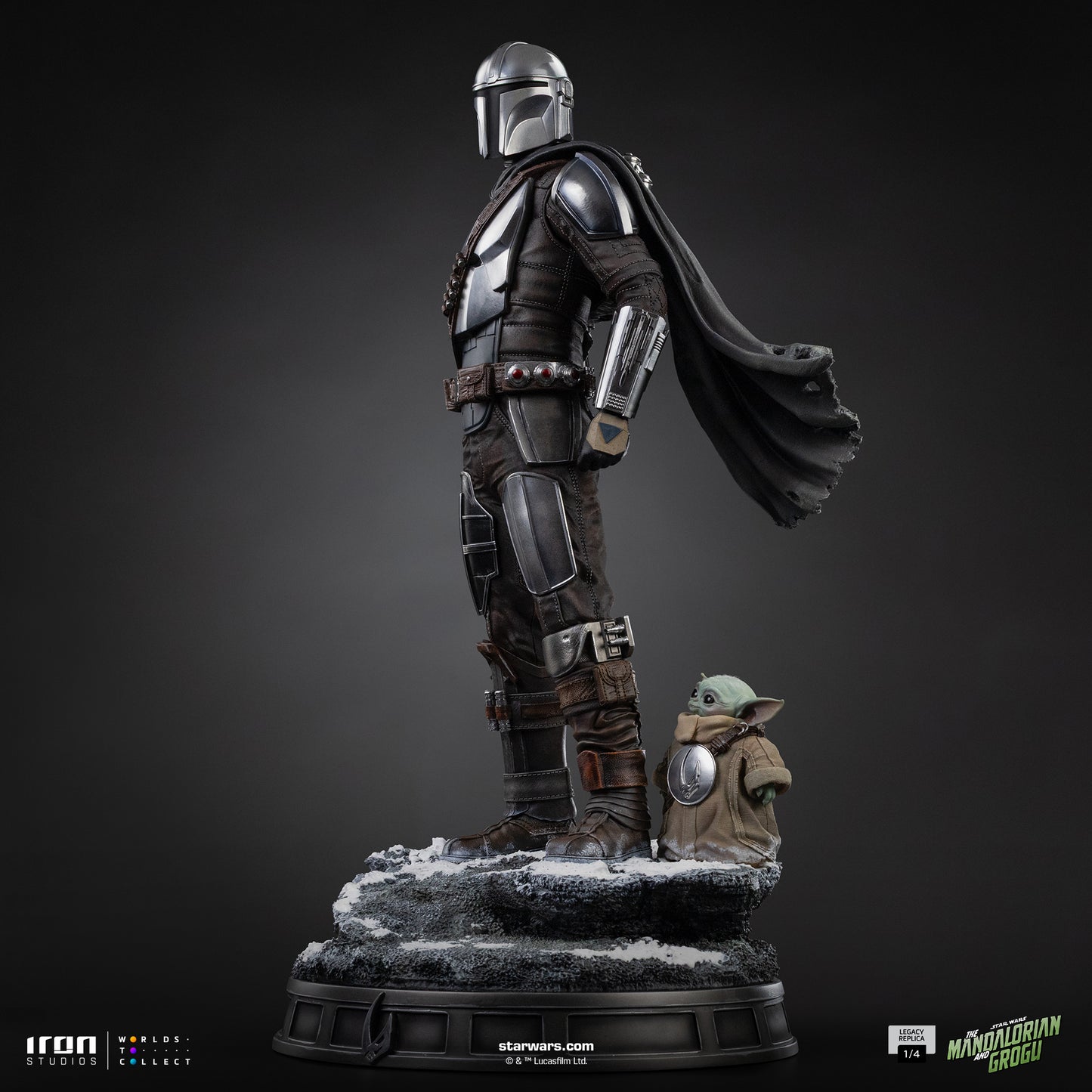 The Mandalorian and Grogu The Mandalorian and Grogu Movie 1/4 Scale Statue Pre-order