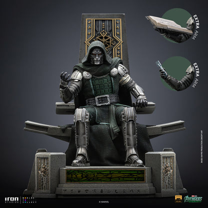 Doctor Doom on Throne Avengers Doomsday 1/10 Scale Statue Pre-order