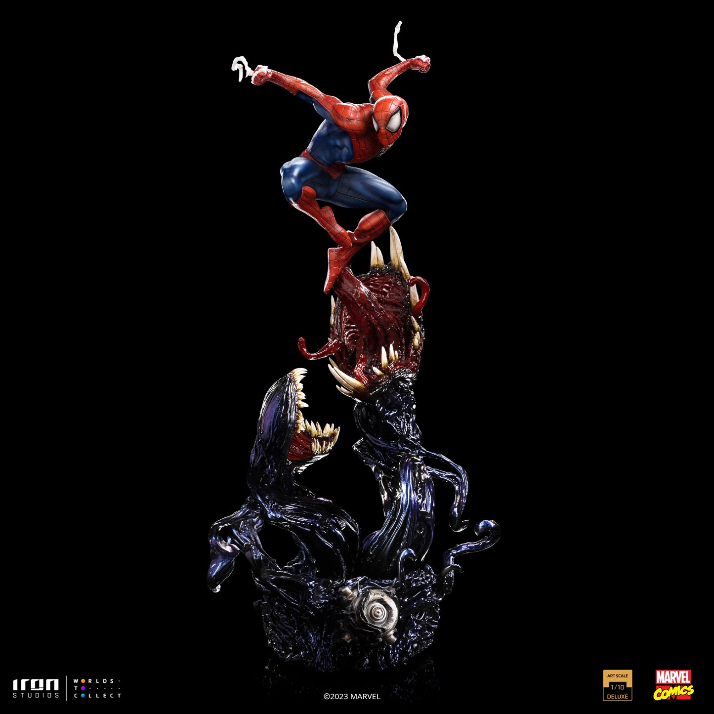 Spider-Man Deluxe Marvel Comics Iron Studios 1/10 Scale Statue