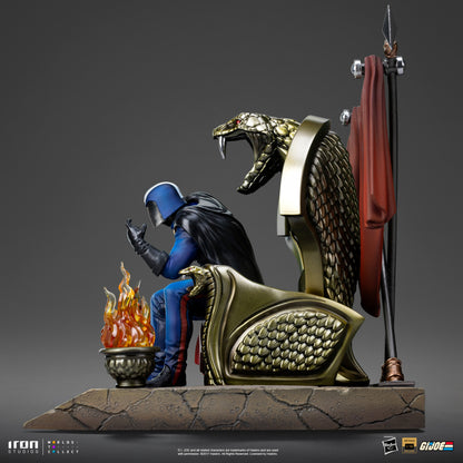 Cobra Commander (on Throne) G.I. Joe 1/10 Scale Statue Pre-order