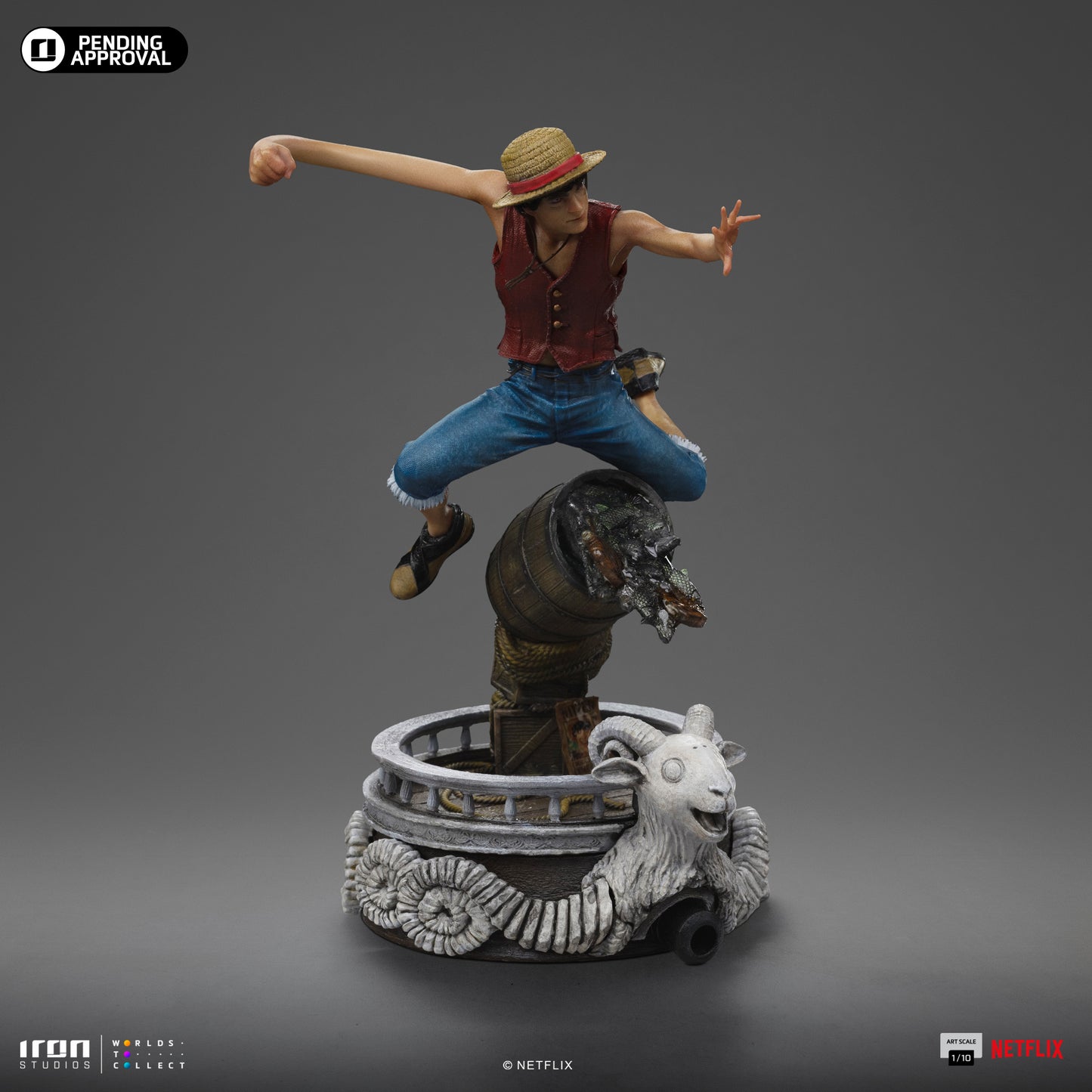 Luffy One Piece 1/10 Scale Statue Pre-order