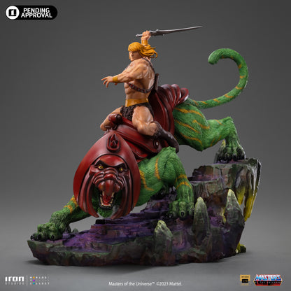 He-Man and Battle Cat MOTU 1/10 Scale Statue Pre-order