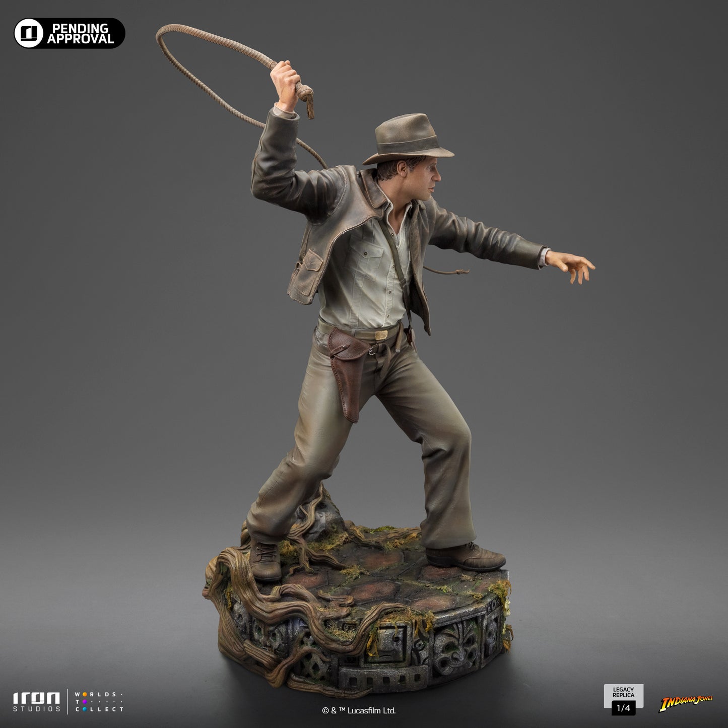 Indiana Jones Raiders of the Lost Ark 1/4 Scale Statue Pre-order