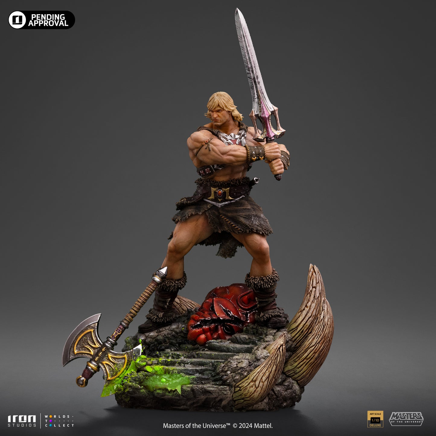 He-Man Unleashed MOTU 1/10 Scale Statue Pre-order