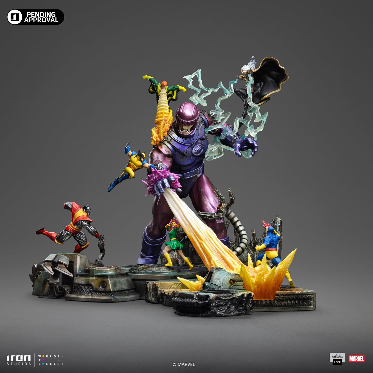 X-Men Danger Room Diorama A 1/20 Scale Statue Pre-order