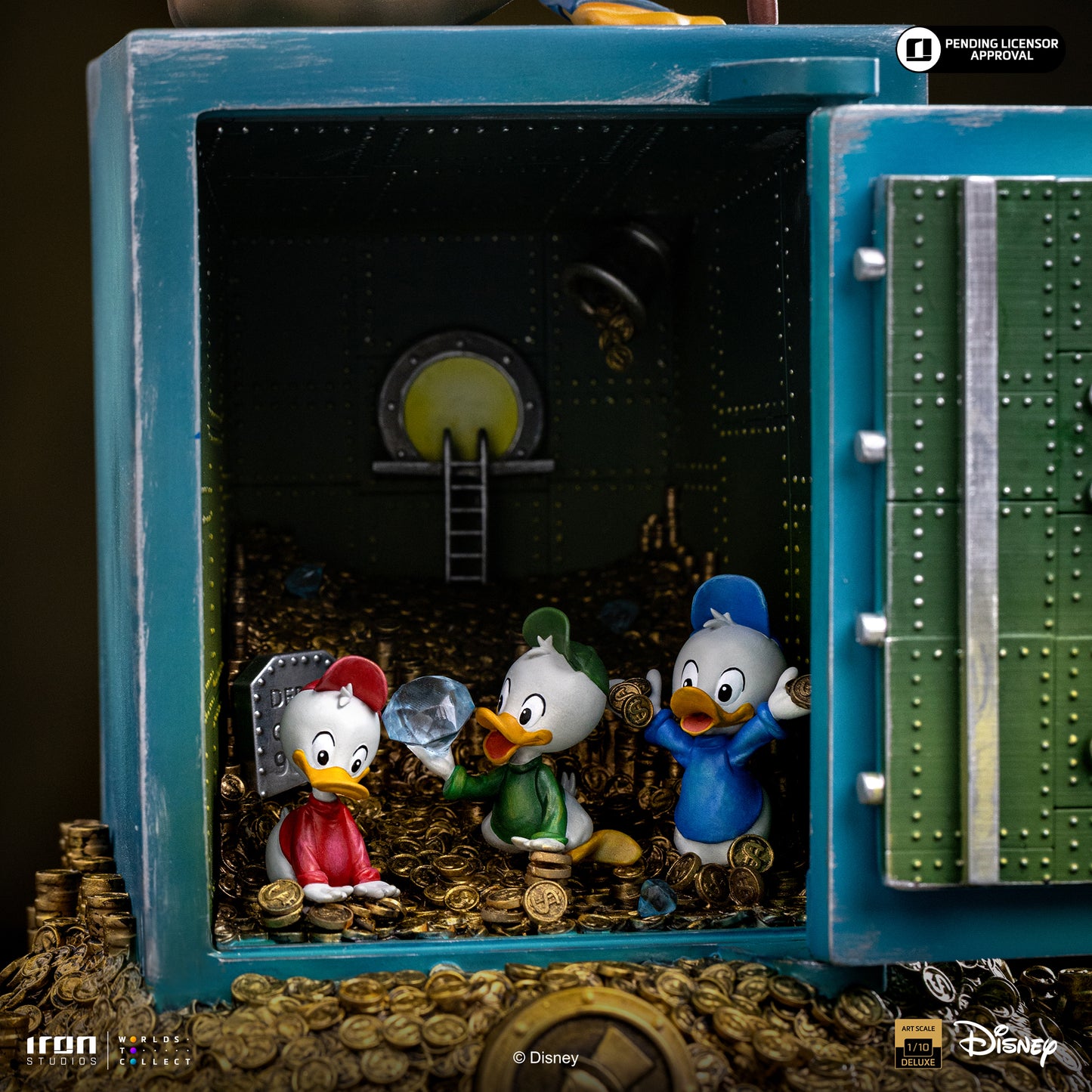 Uncle Scrooge Mcduck and Nephews DuckTales 1/10 Scale Statue Pre-order