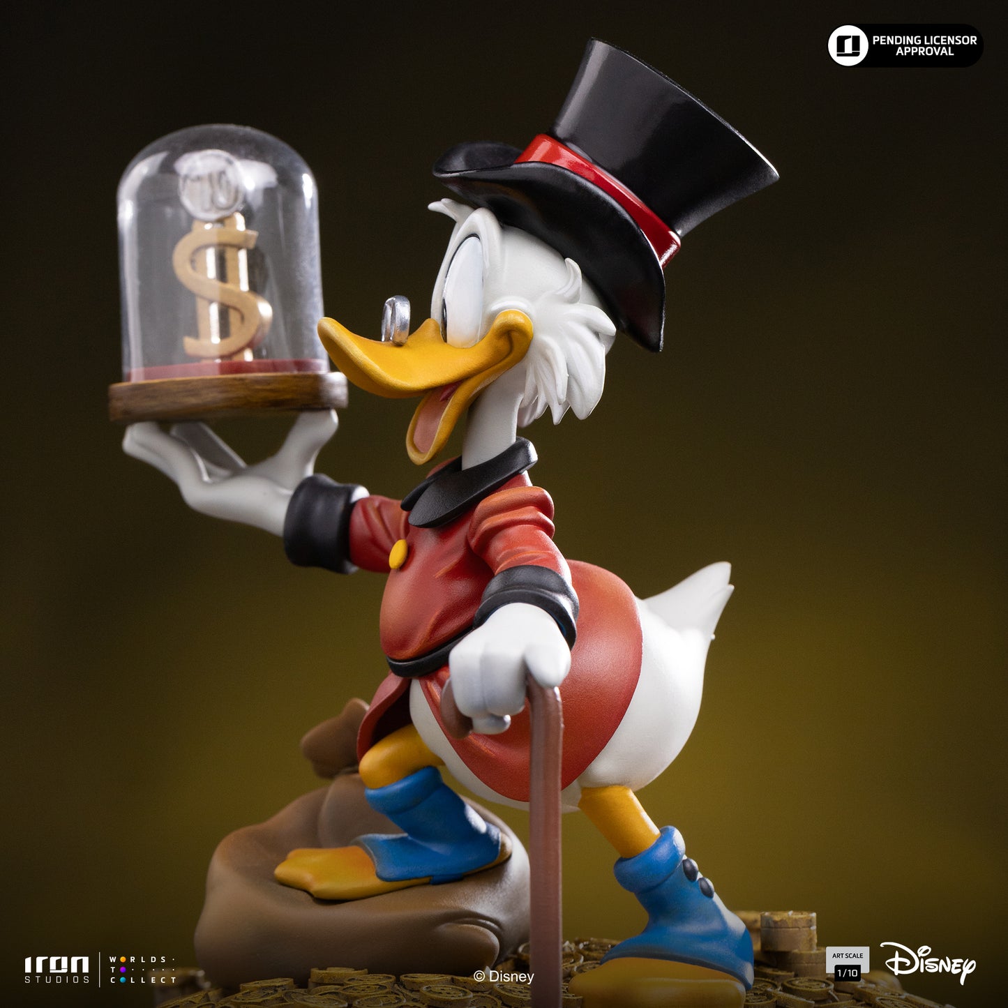 Uncle Scrooge Mcduck DuckTales 1/10 Scale Statue Pre-order