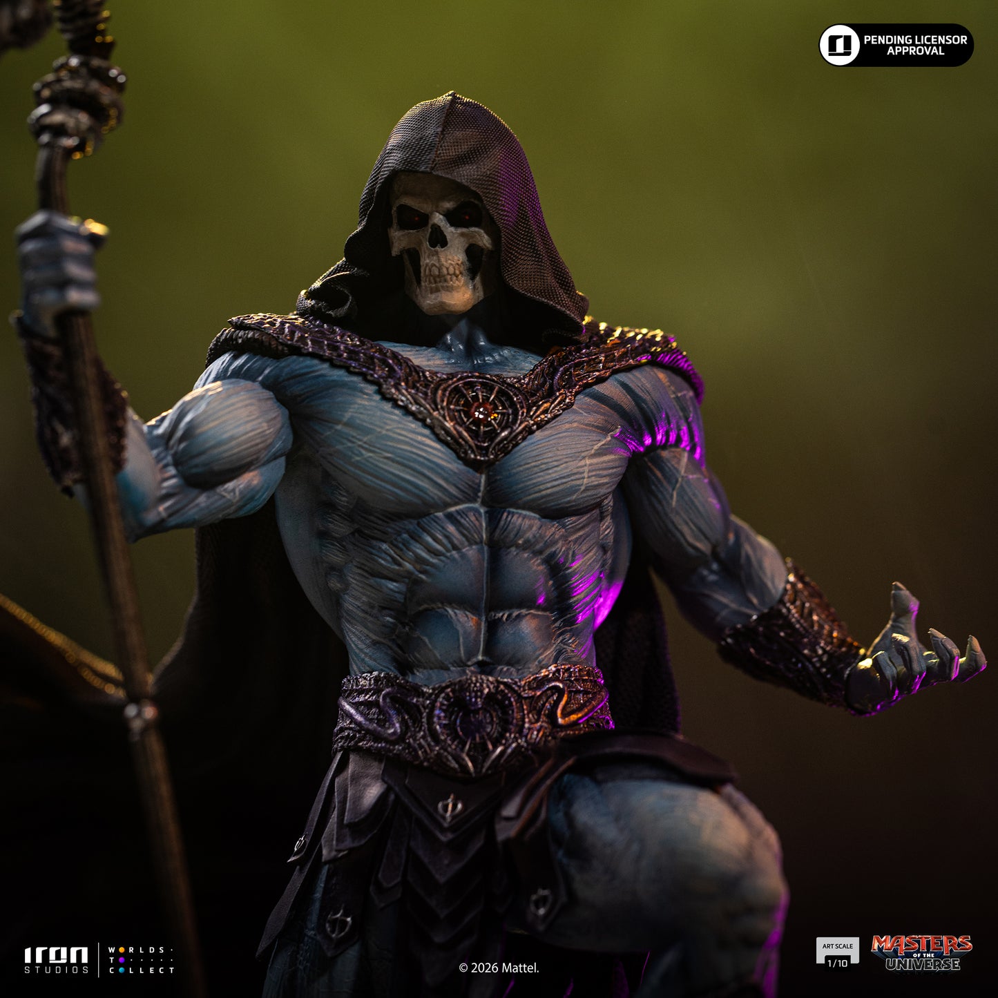 Skeletor Masters of the Universe Movie 1/10 Scale Statue Pre-order