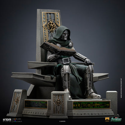 Doctor Doom on Throne Avengers Doomsday 1/10 Scale Statue Pre-order