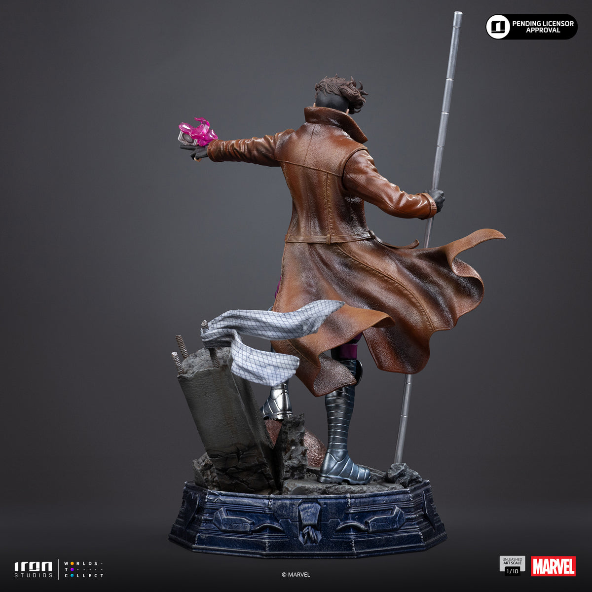 Gambit Unleashed X-Men 1/10 Scale Statue Pre-order