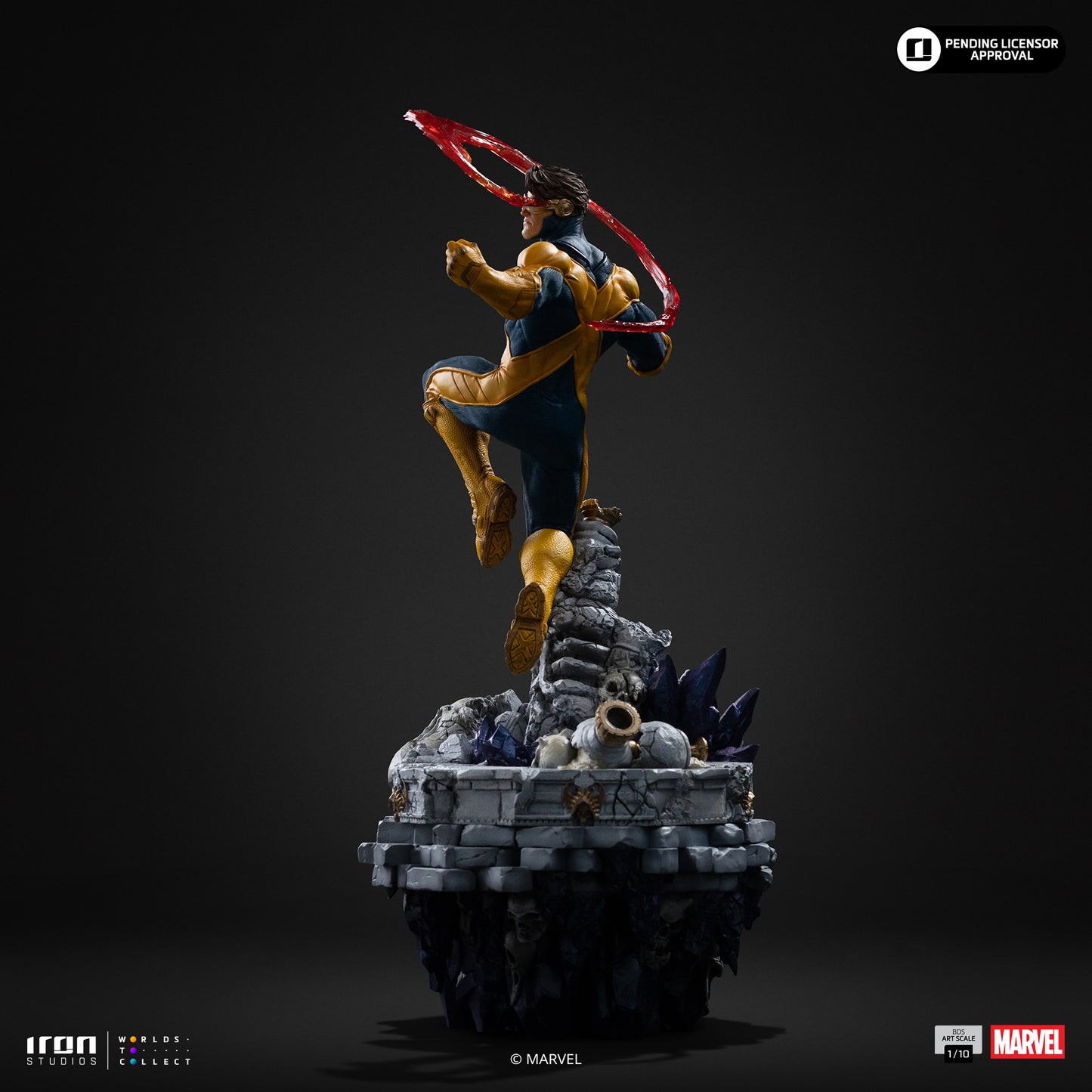 Cyclops X-Men Infinity Gauntlet Diorama 1/10 Scale Statue Pre-order