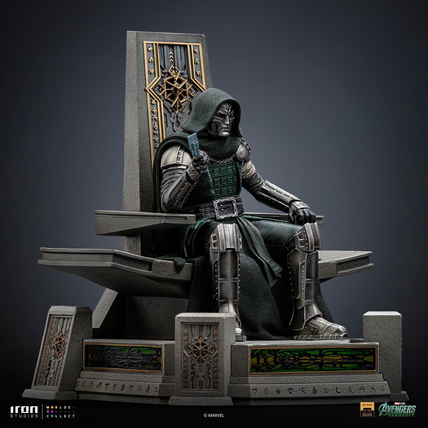 Doctor Doom on Throne Avengers Doomsday 1/10 Scale Statue Pre-order