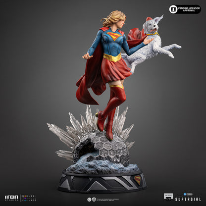 Supergirl & Krypto Supergirl Movie 1/10 Scale Statue Pre-order