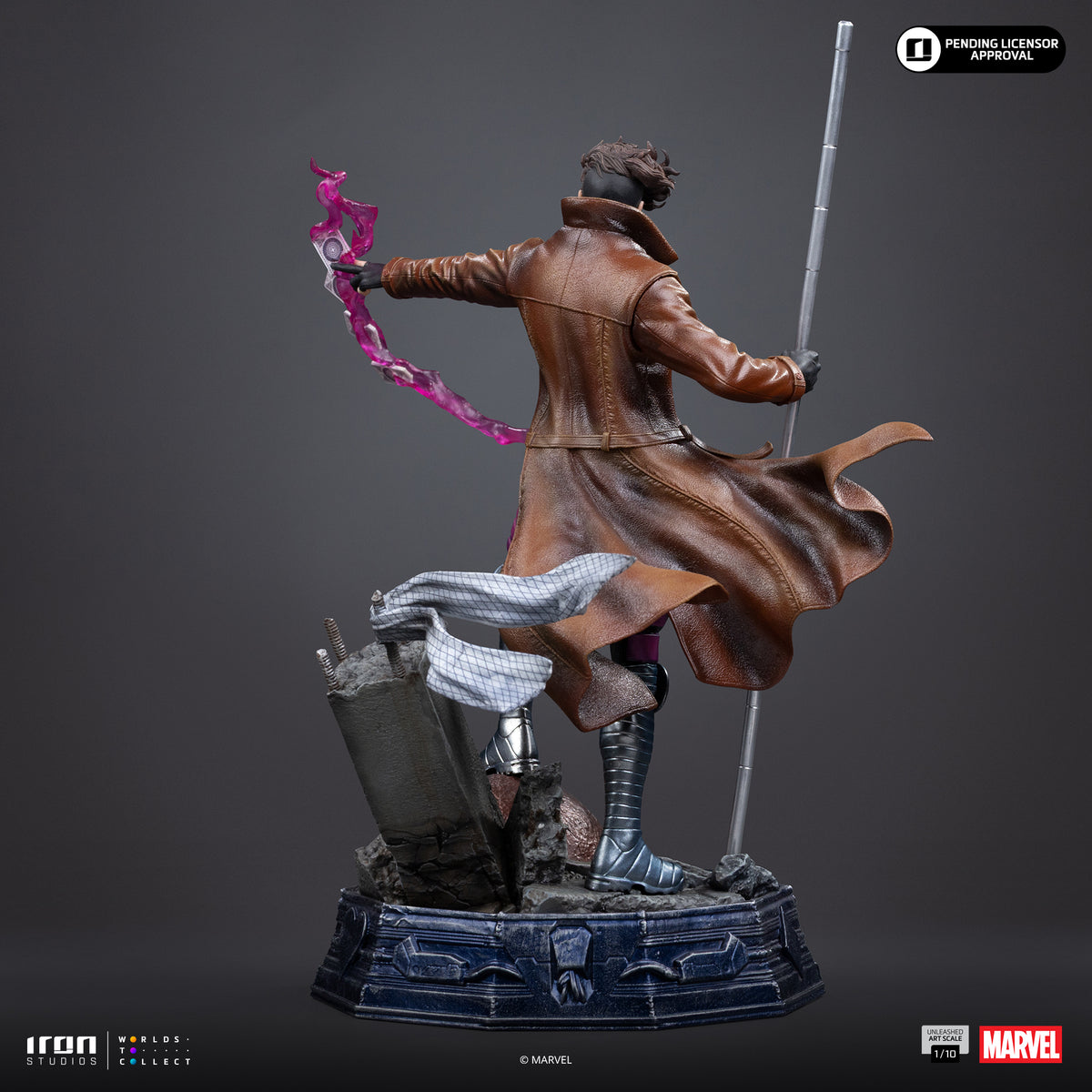 Gambit Unleashed X-Men 1/10 Scale Statue Pre-order