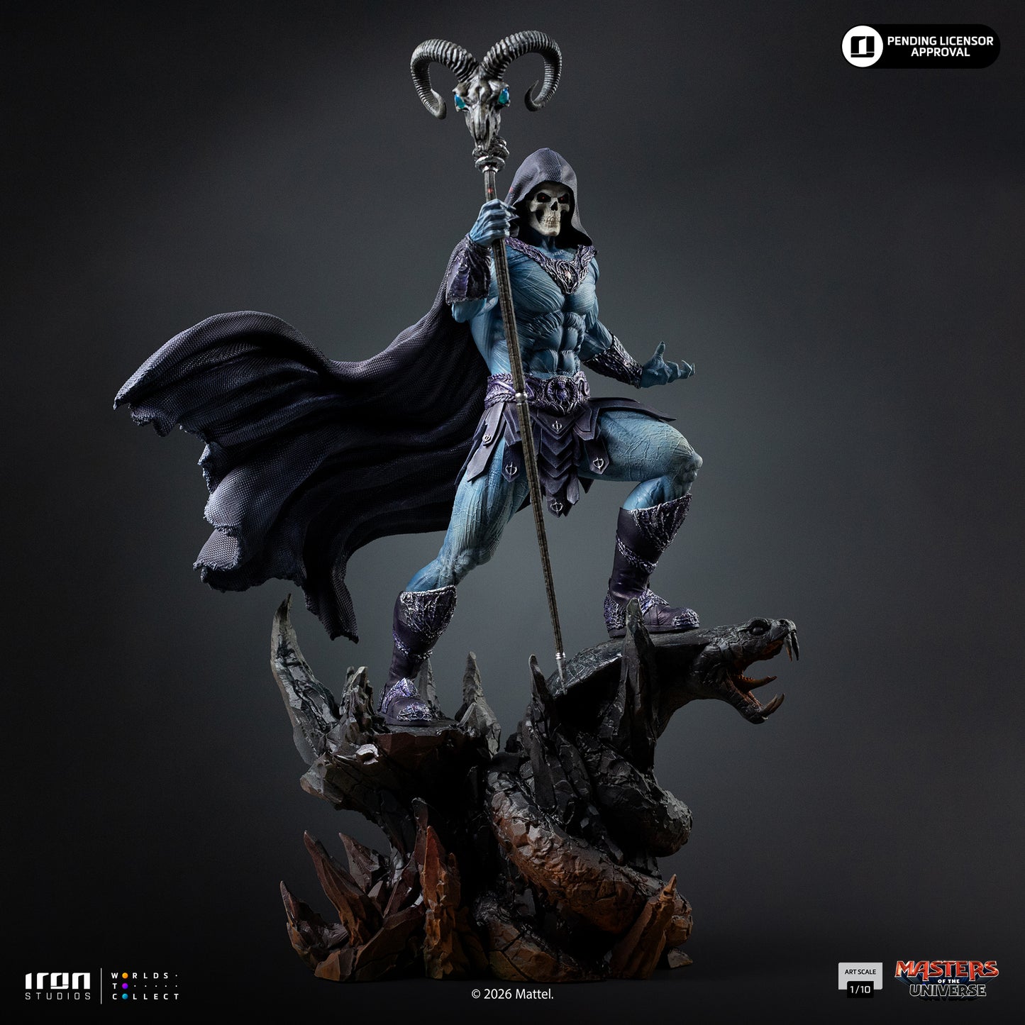 Skeletor Masters of the Universe Movie 1/10 Scale Statue Pre-order