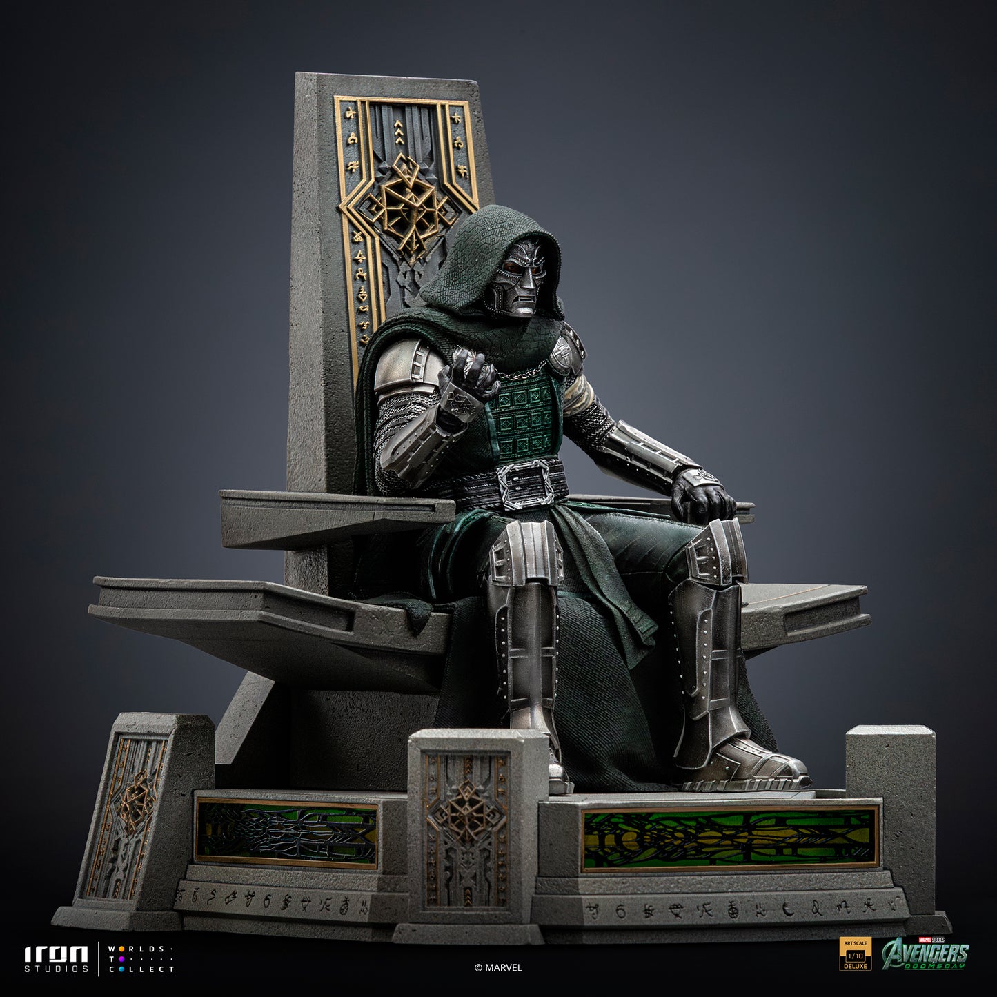 Doctor Doom on Throne Avengers Doomsday 1/10 Scale Statue Pre-order