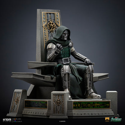 Doctor Doom on Throne Avengers Doomsday 1/10 Scale Statue Pre-order