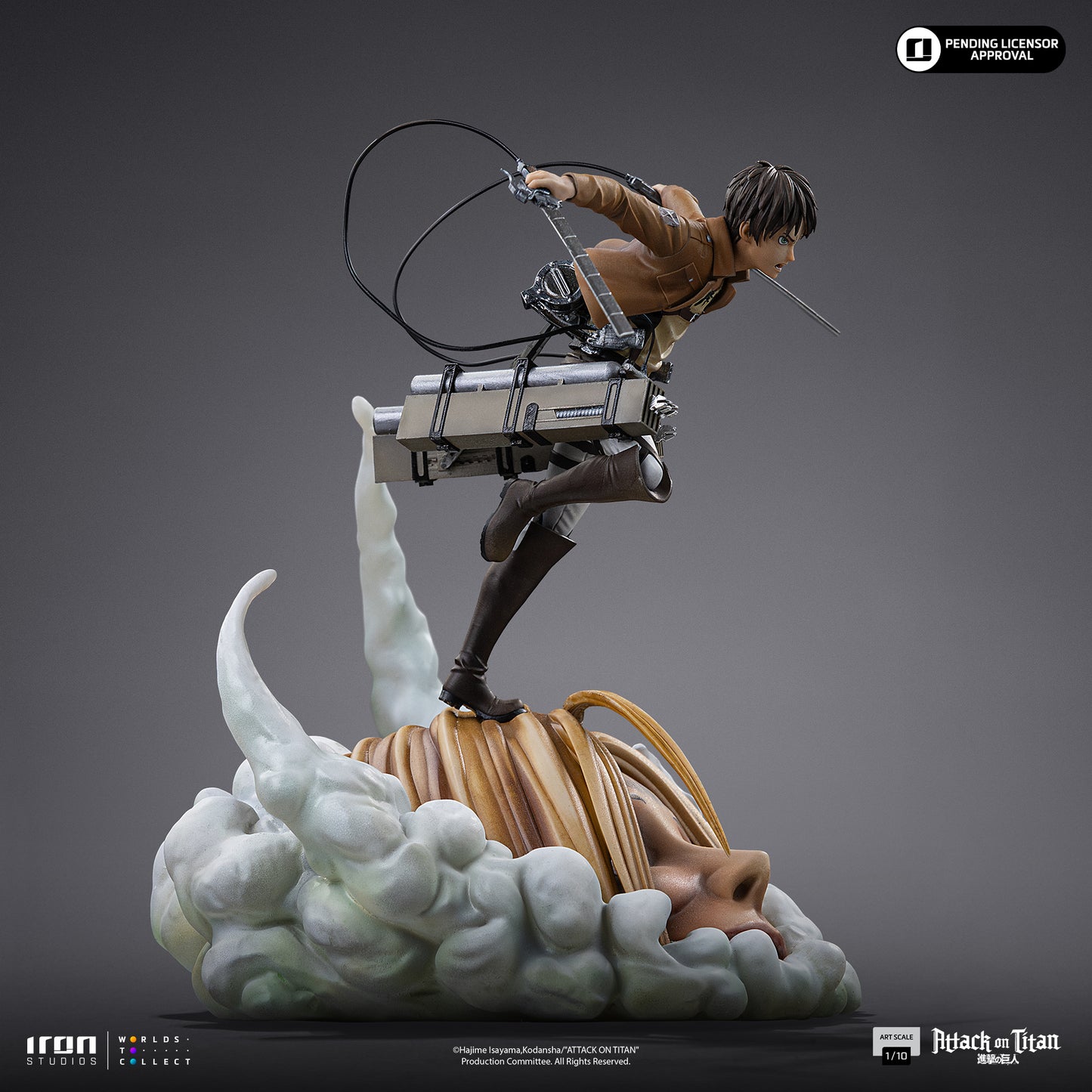 Eren Yeager Attack On Titan 1/10 Scale Statue Pre-order