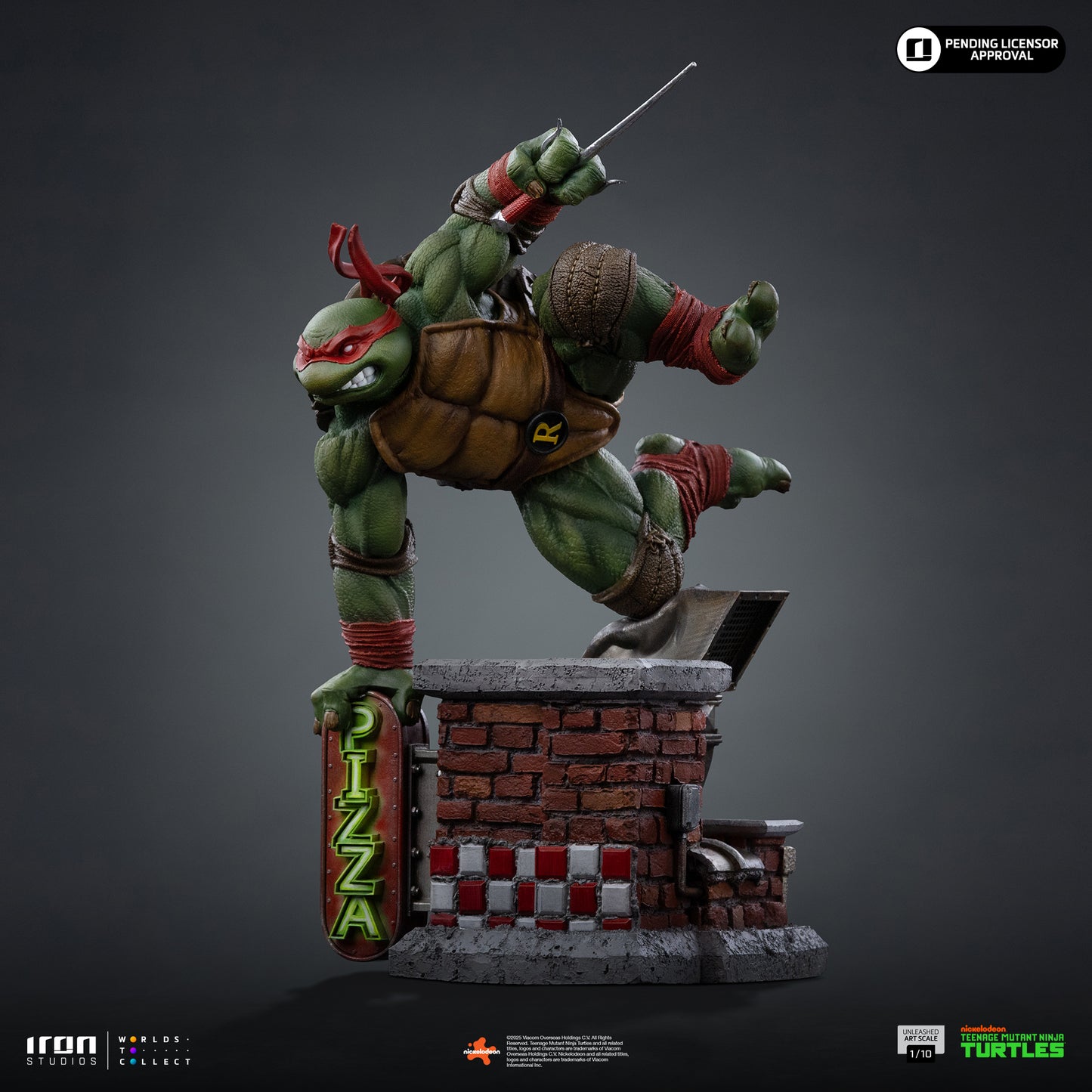 Raphael TMNT Unleashed 1/10 Scale Statue Pre-order