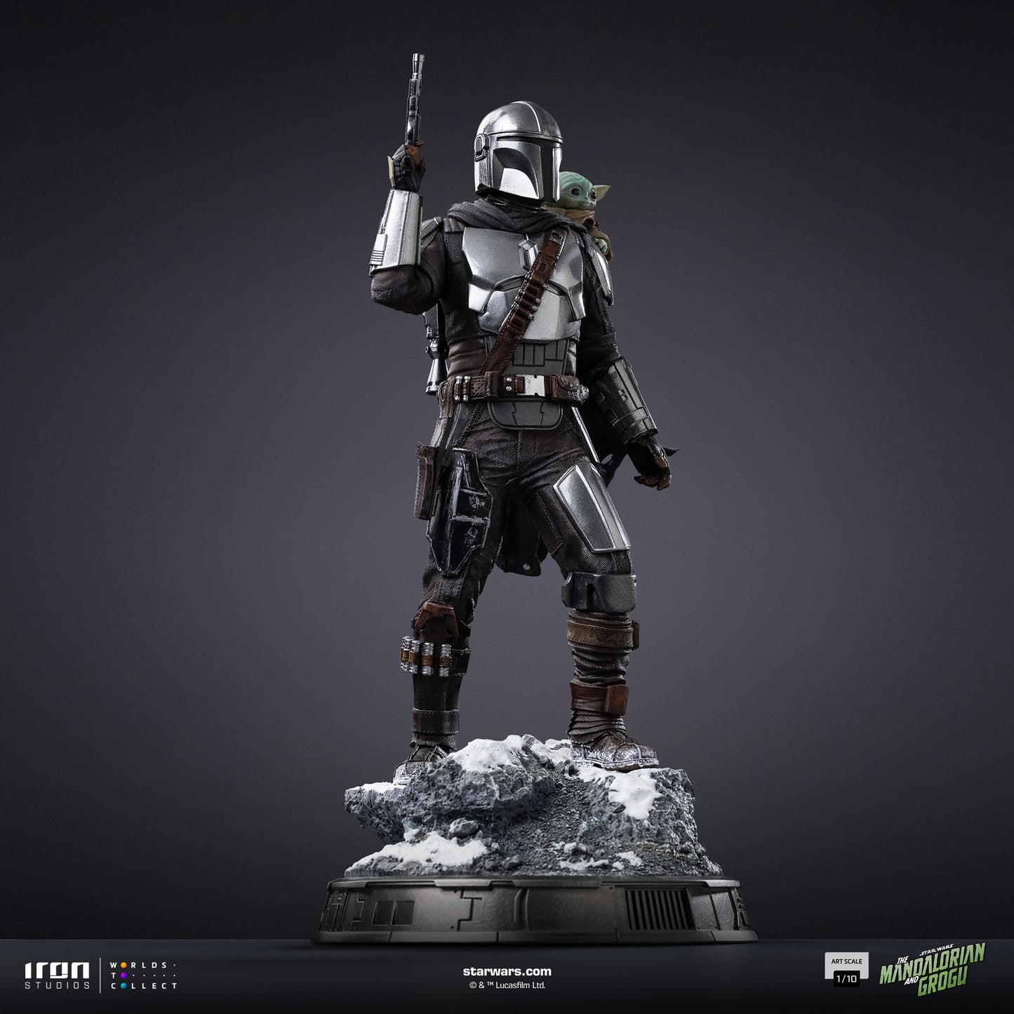 Mandalorian and Grogu The Mandalorian and Grogu Movie 1/10 Scale Statue Pre-order
