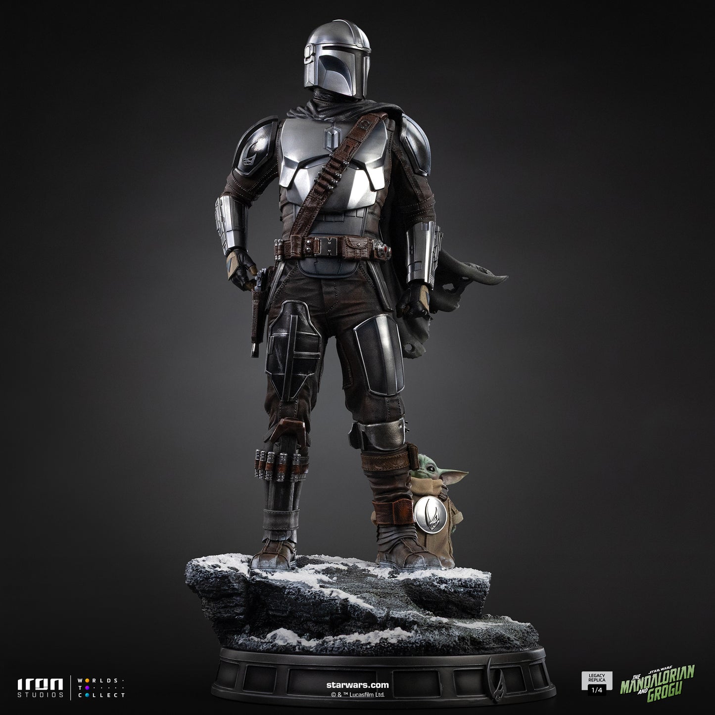 The Mandalorian and Grogu The Mandalorian and Grogu Movie 1/4 Scale Statue Pre-order