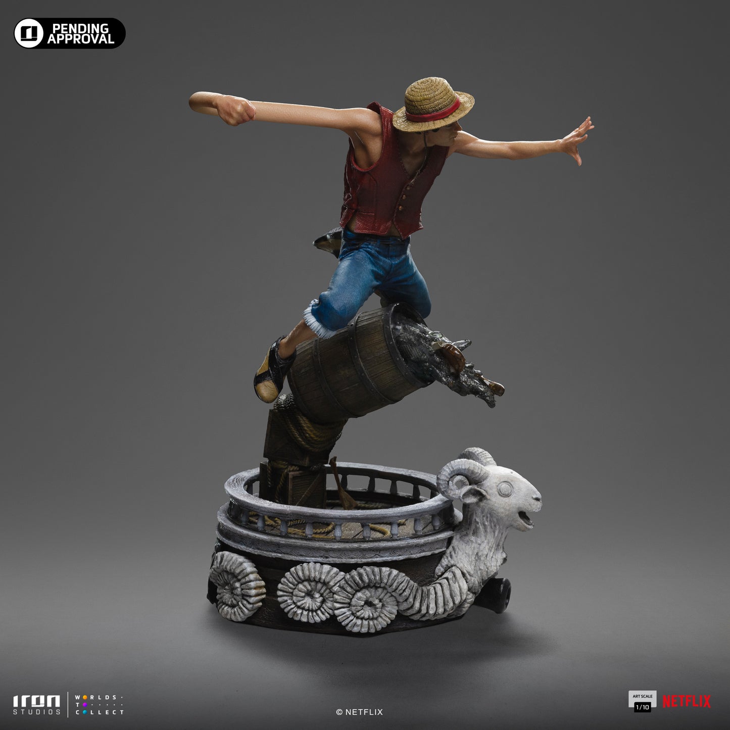 Luffy One Piece 1/10 Scale Statue Pre-order