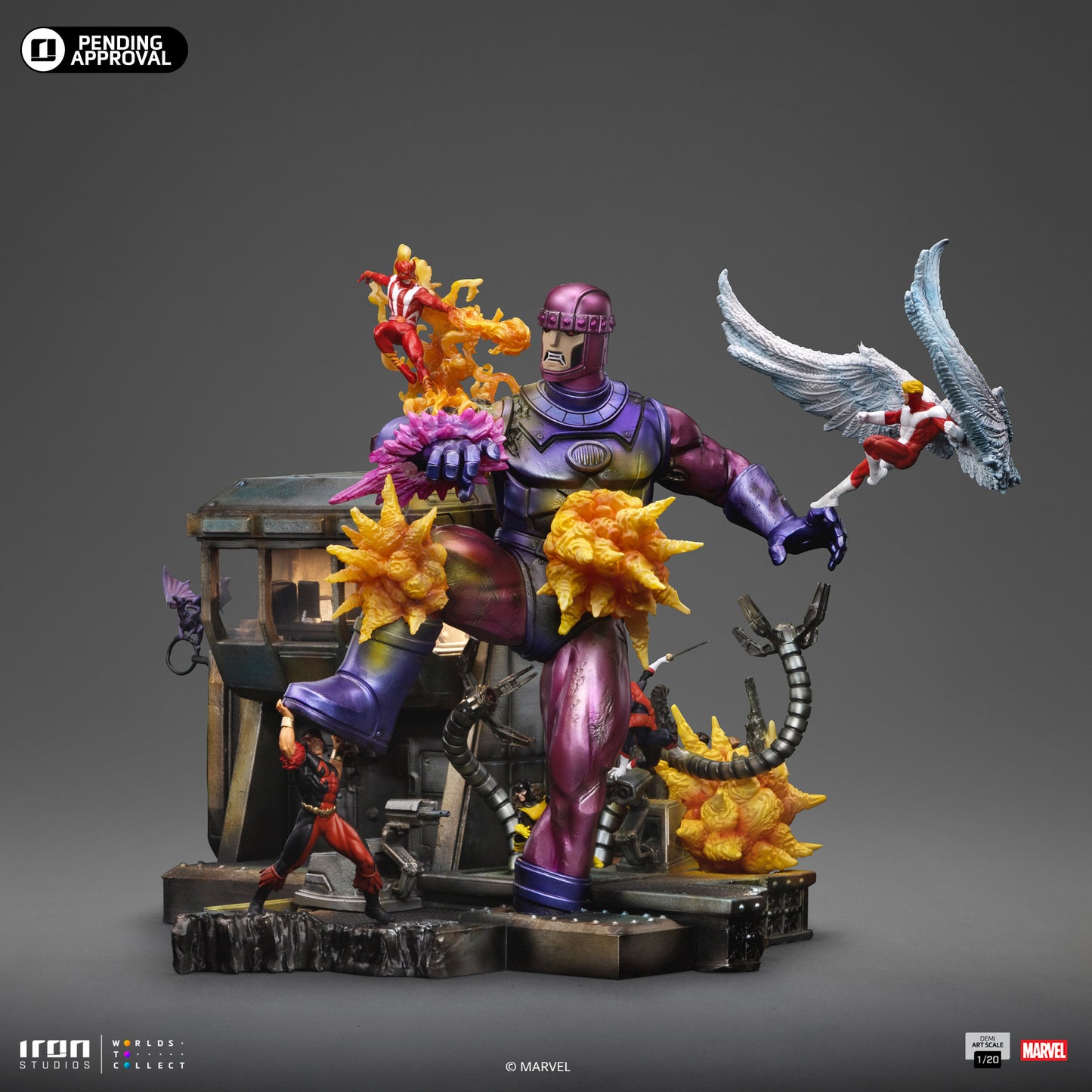 X-Men Danger Room Diorama B 1/20 Scale Statue Pre-order