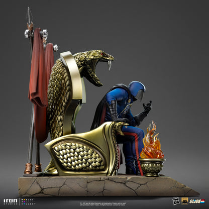 Cobra Commander (on Throne) G.I. Joe 1/10 Scale Statue Pre-order