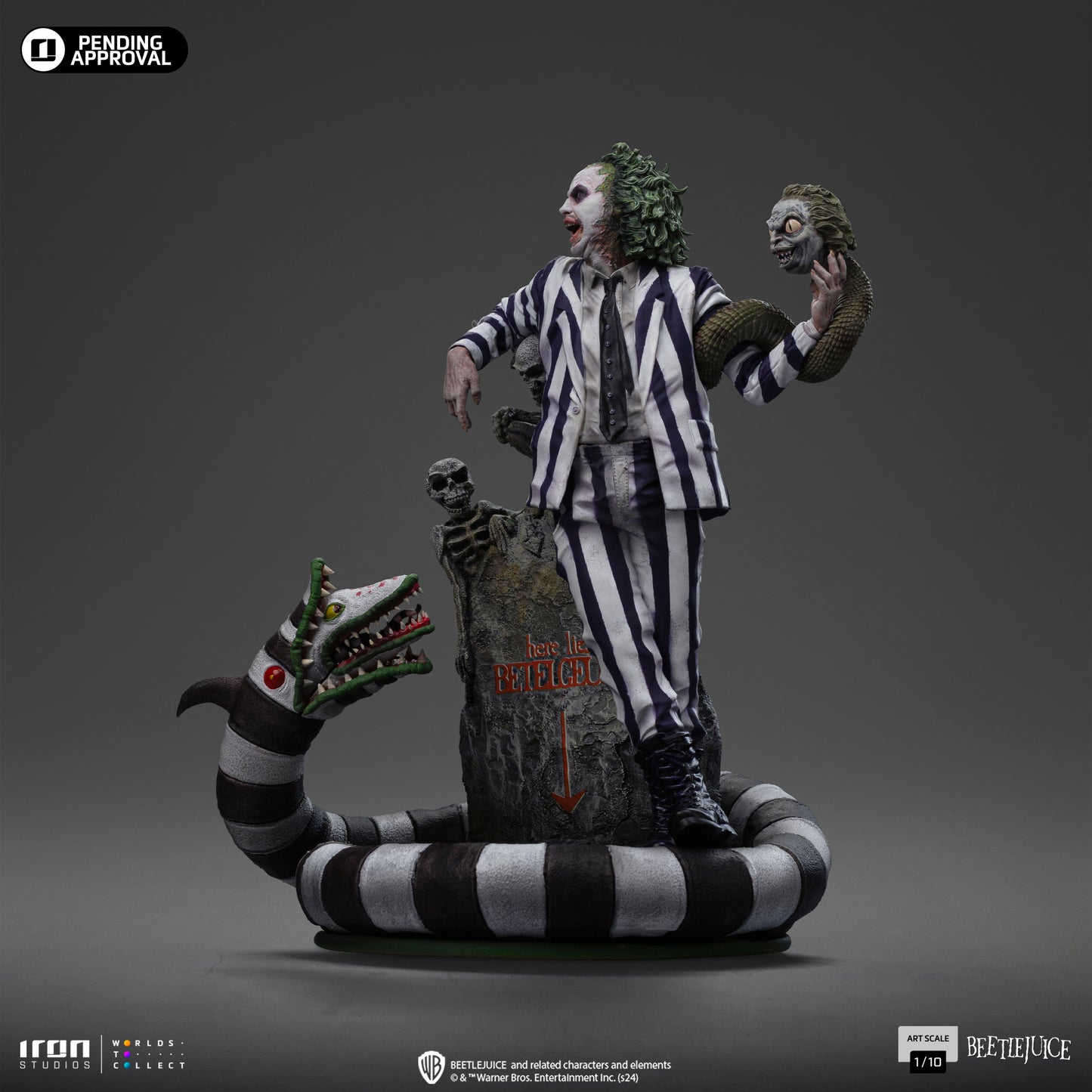 Beetlejuice 1/10 Scale Statue Pre-order