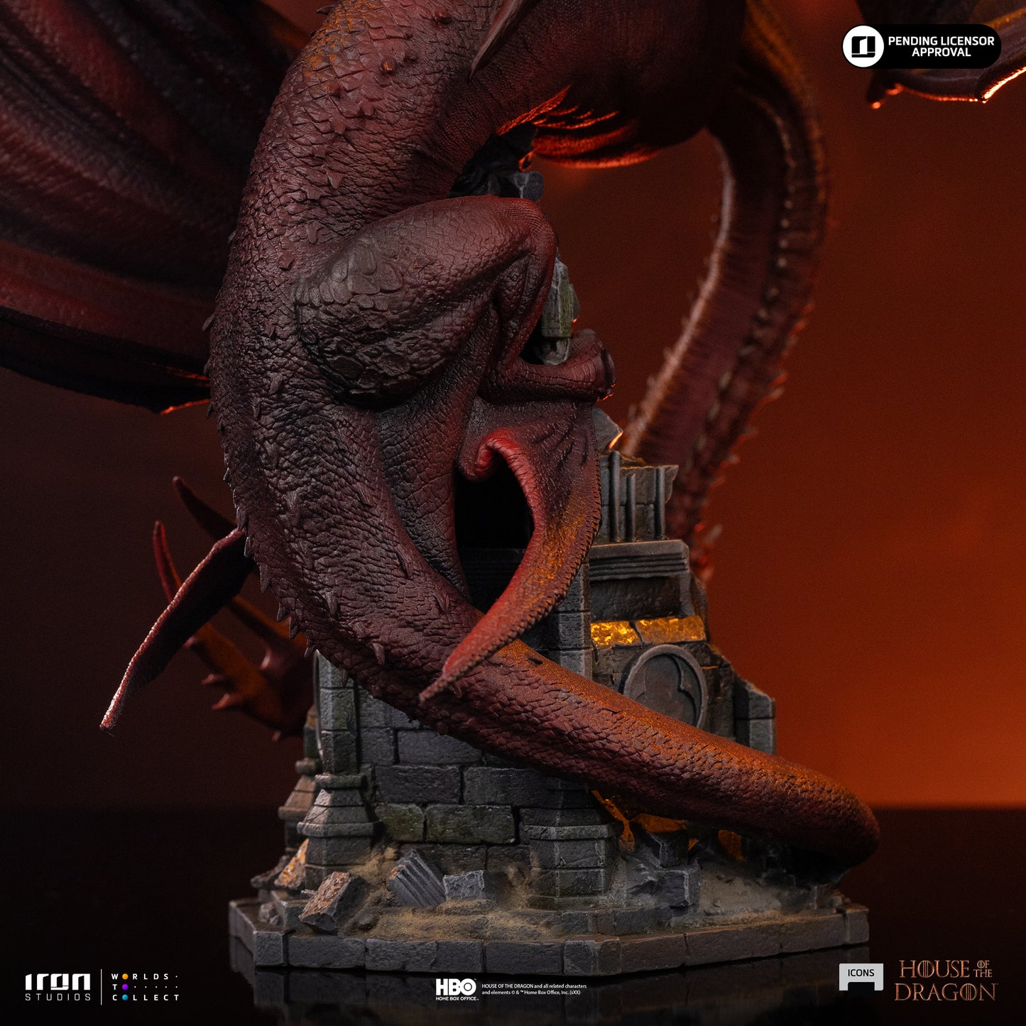 Caraxes House of the Dragon Non-Scale Statue Pre-order