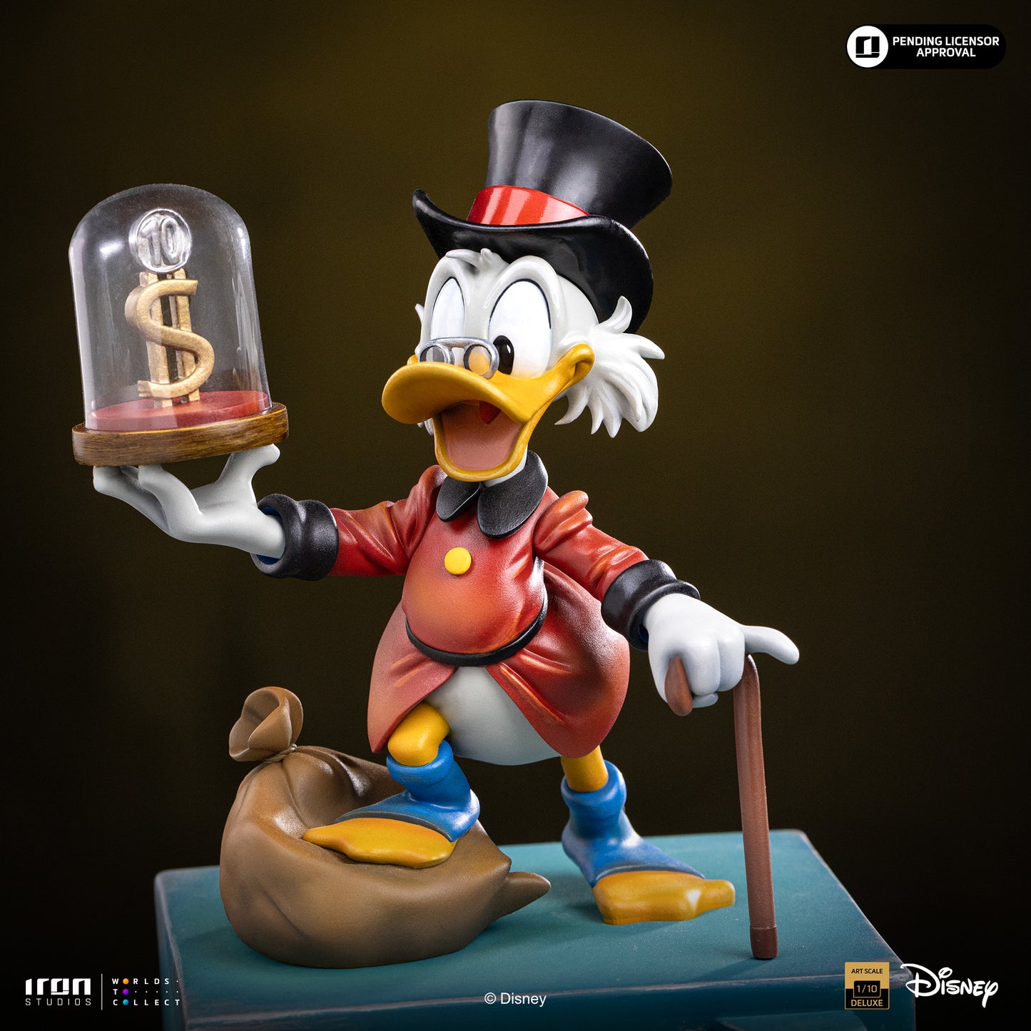 Uncle Scrooge Mcduck and Nephews DuckTales 1/10 Scale Statue Pre-order
