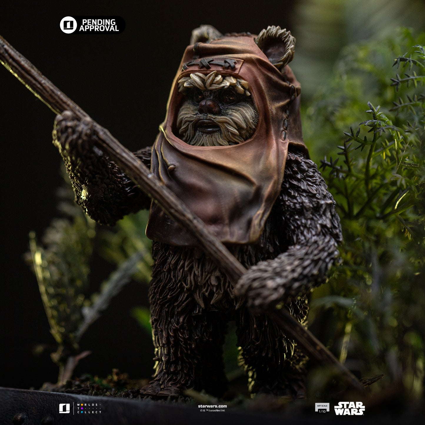 Leia and Wicket Star Wars ROTJ 1/10 Scale Statue Pre-order
