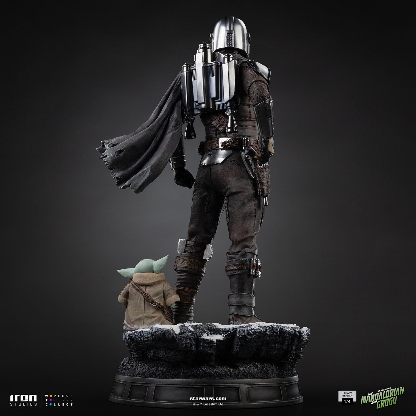 The Mandalorian and Grogu The Mandalorian and Grogu Movie 1/4 Scale Statue Pre-order