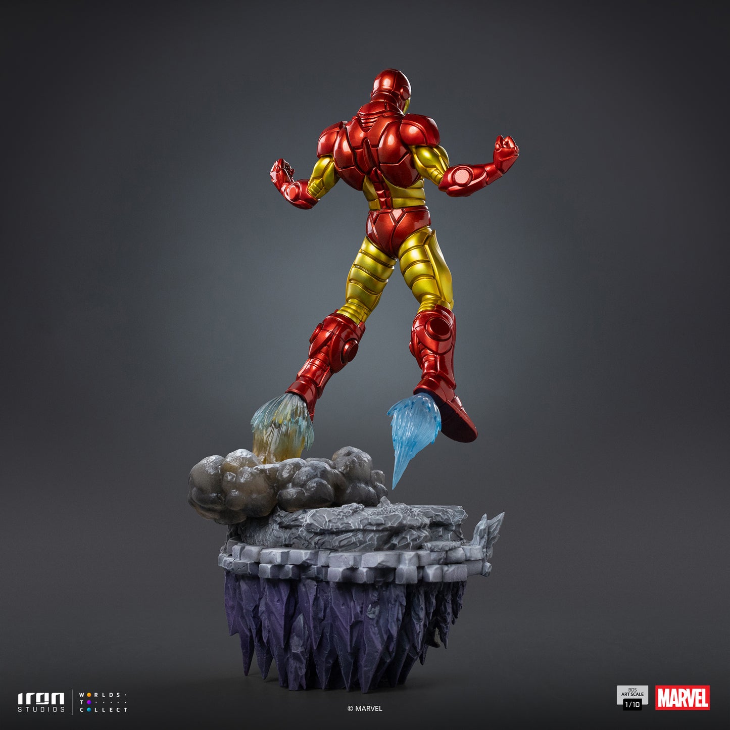 Iron Man Infinity Gauntlet Diorama 1/10 Scale Statue Pre-order