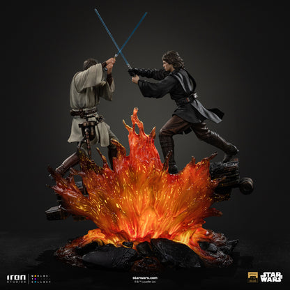 Anakin vs Obi-Wan Diorama Star Wars ROTS 1/10 Scale Statue Pre-order