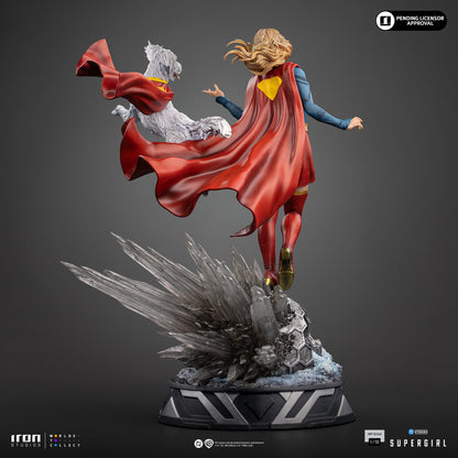 Supergirl & Krypto Supergirl Movie 1/10 Scale Statue Pre-order
