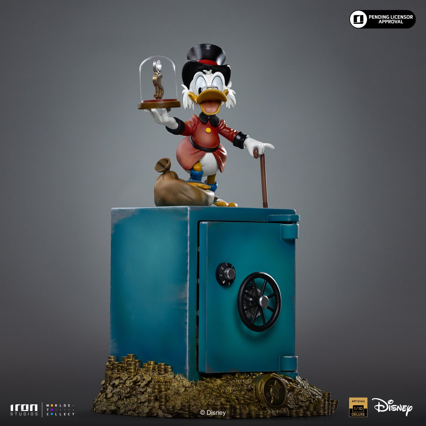 Uncle Scrooge Mcduck and Nephews DuckTales 1/10 Scale Statue Pre-order